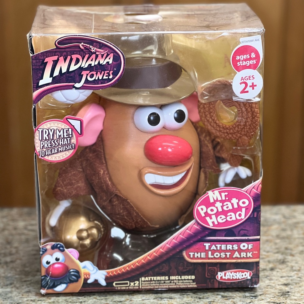 NOS 2008 Mr. Potato Head - Taters of the Lost Ark Playskool Toy